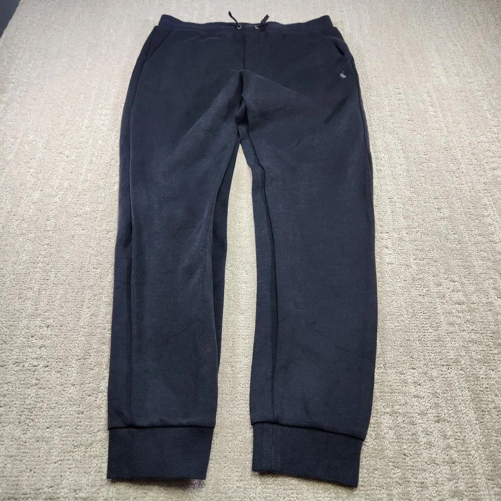 Polo Ralph Lauren Joggers Youth XL Big Kids Double Knit Cotton Sweatpants‎ Black